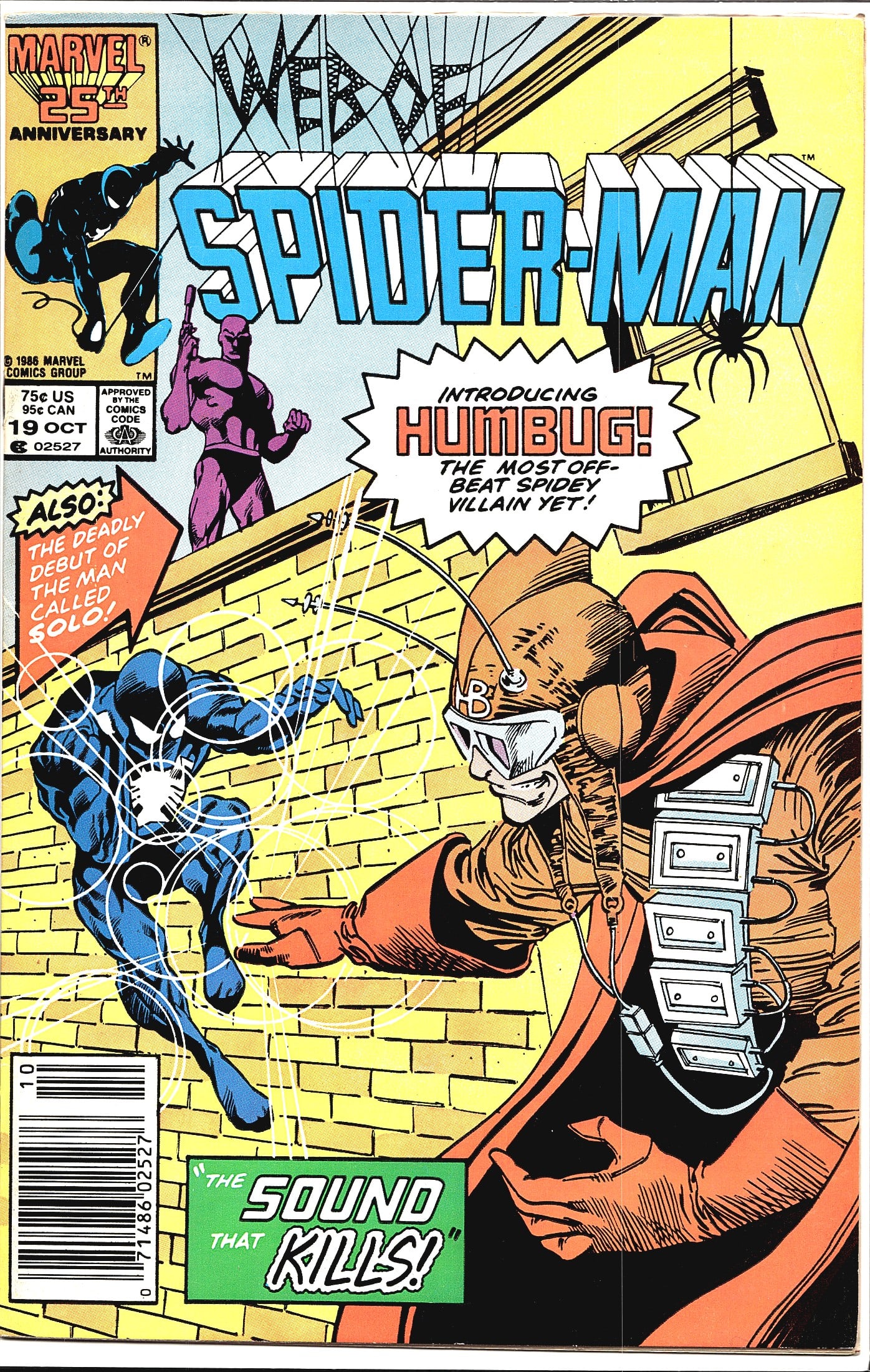 1986 Marvel Comics Web of Spider-Man #19 (1 of 1)