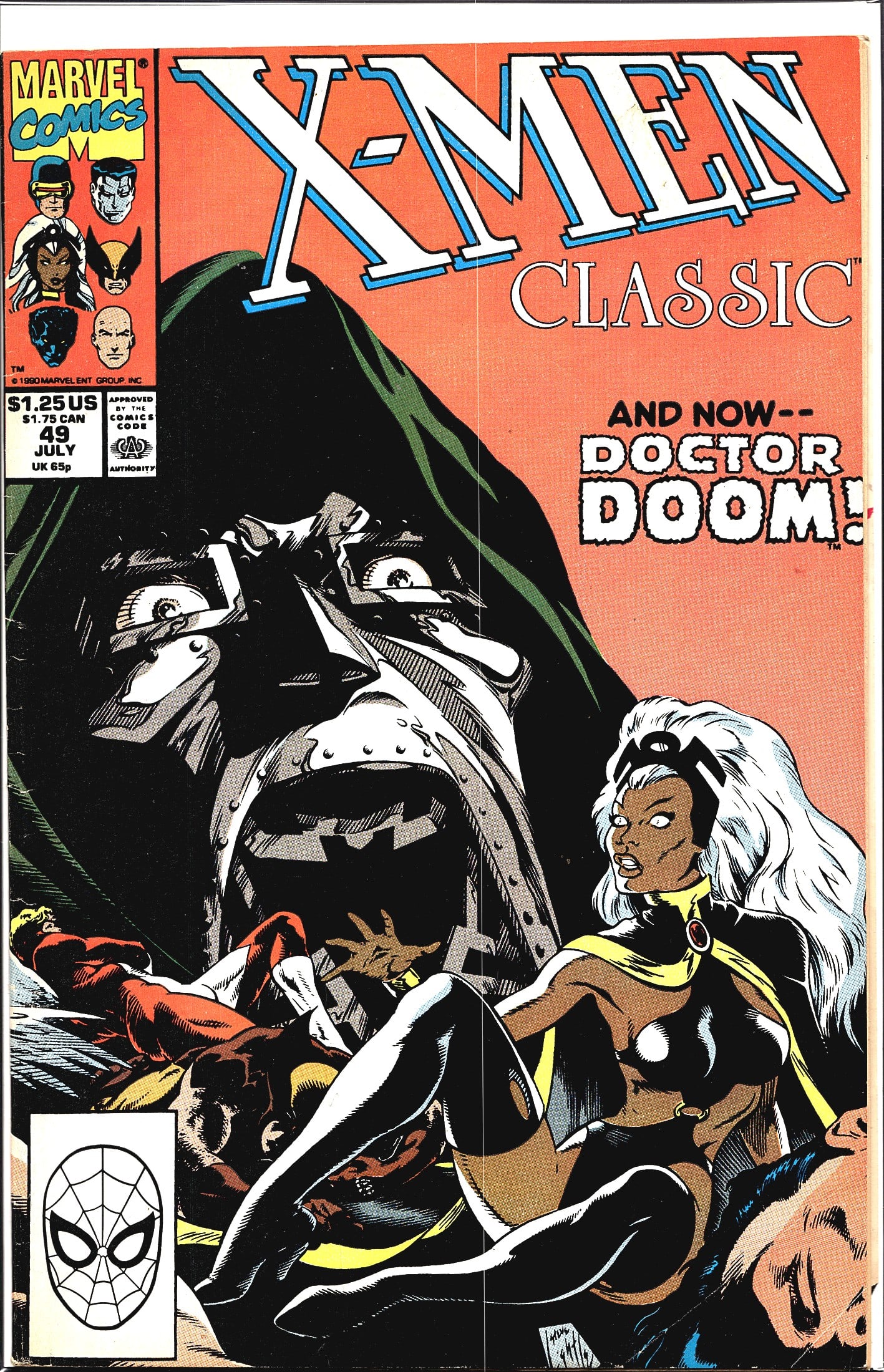1990 Marvel X-Men Classic #49 Newsstand Edition (1 of 1)