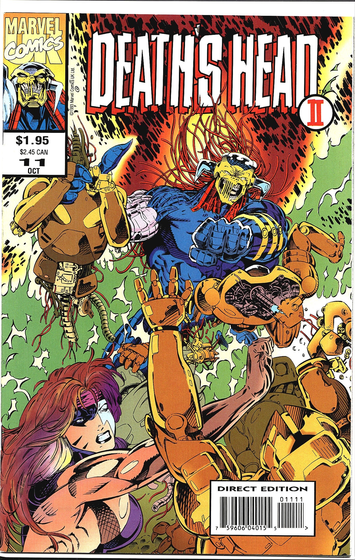 Death's Head II #11 Marvel Comics Oct 1993 (1 of 1)