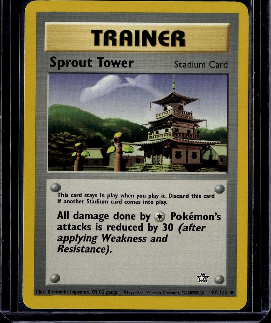 Sprout Tower Stadium Card Gym Heroes 97/111 (1 of 1)