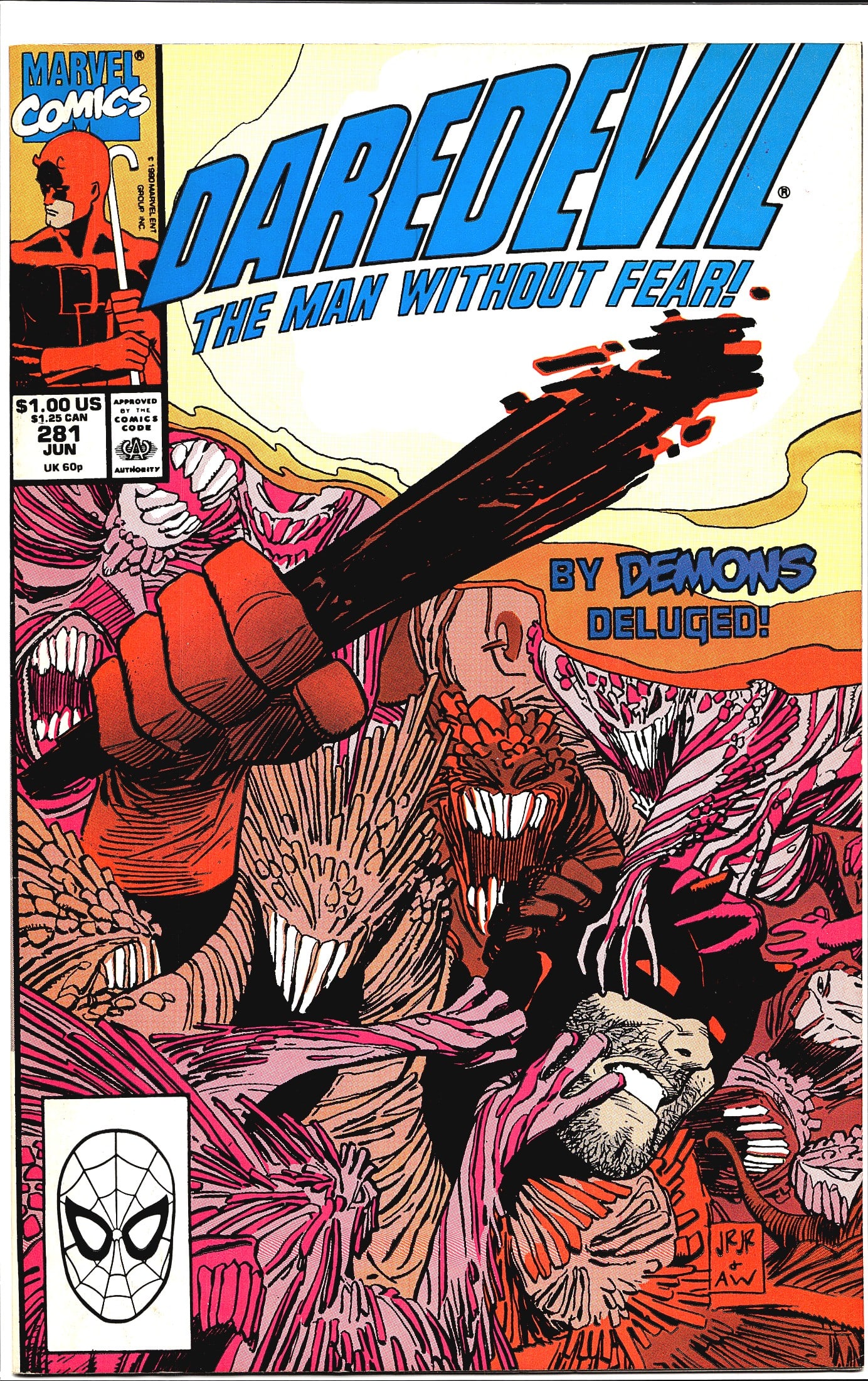 Daredevil #281 Marvel Comics 1990 The Man (1 of 1)