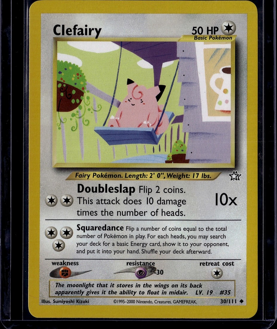 1999 Wizards of the Coast Base Set Magikarp: Magikarp is card 35/102 in the Pokemon TCG Base Set, an Uncommon Water-type card published by Wizards of the Coast. Clefairy in the Base Set is actually card 5/102, a Holo Rare. The Base Set was origi