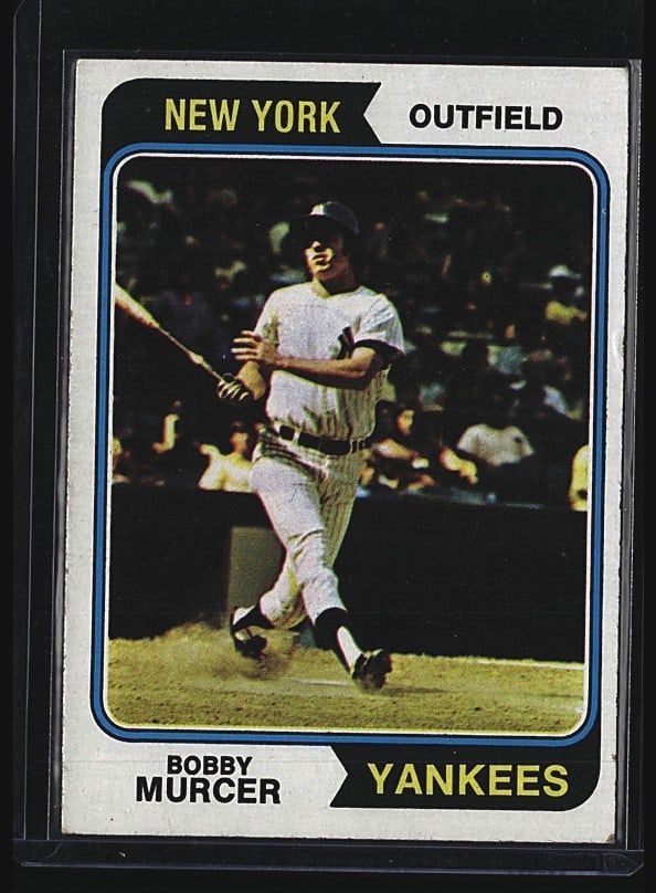 1974 Topps Bobby Murcer #90 Baseball Card Very (1 of 2)