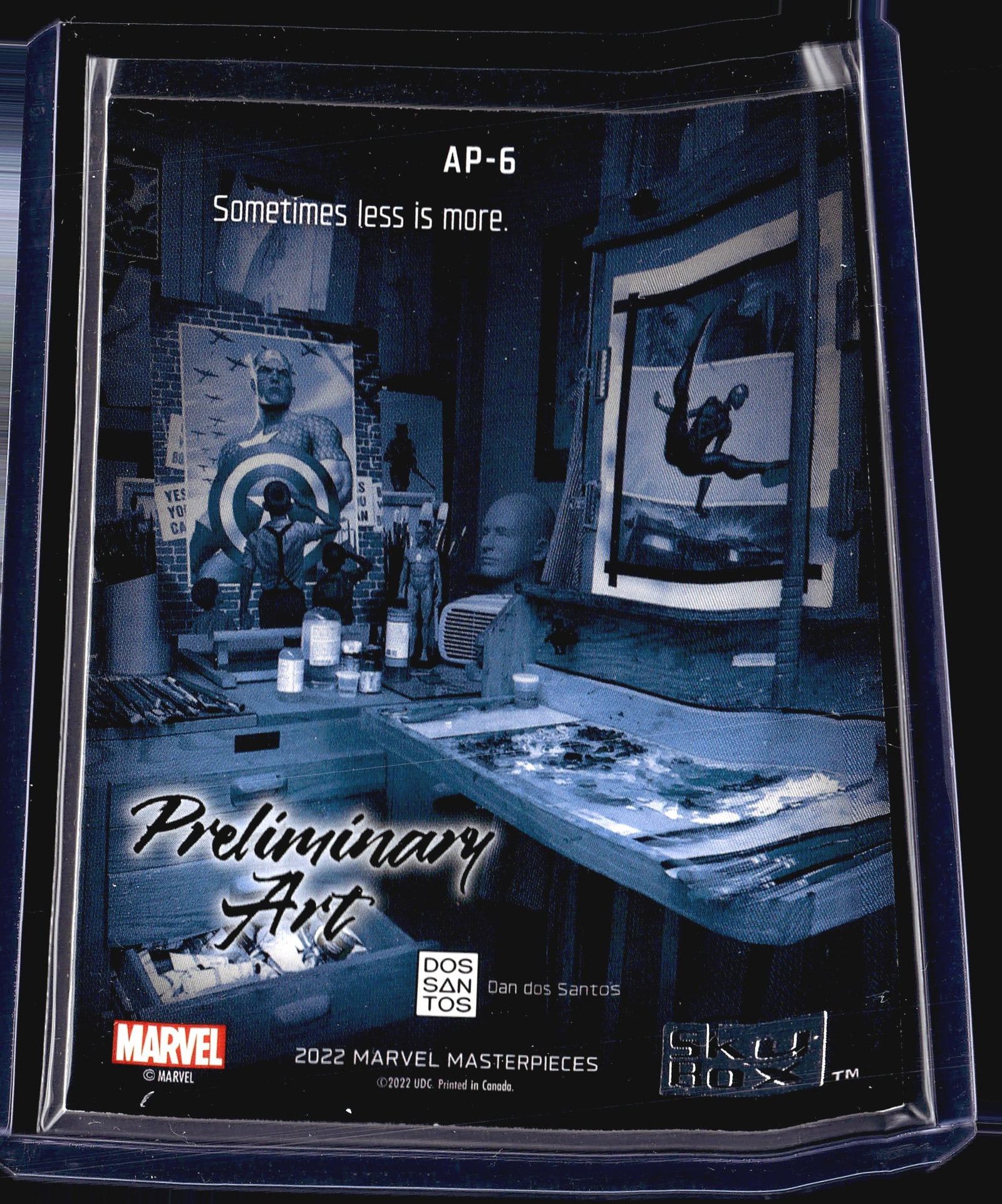 2022 Upper Deck Marvel Masterpieces AP-6 Elektra - 2