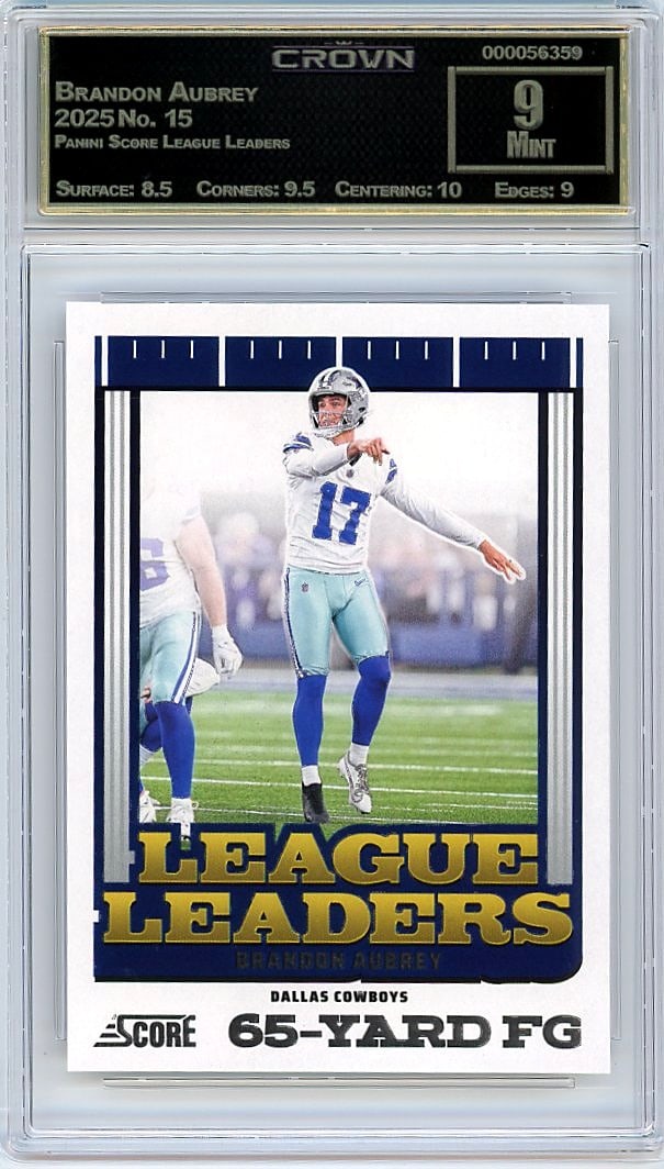 2025 Justin Herbert Panini Score Veterans: This is a 2025 Justin Herbert card from the Panini Score: Veterans - Electric set, numbered 220 out of 99. It's a professionally graded slab that captures Herbert in the Veterans subset, featuring