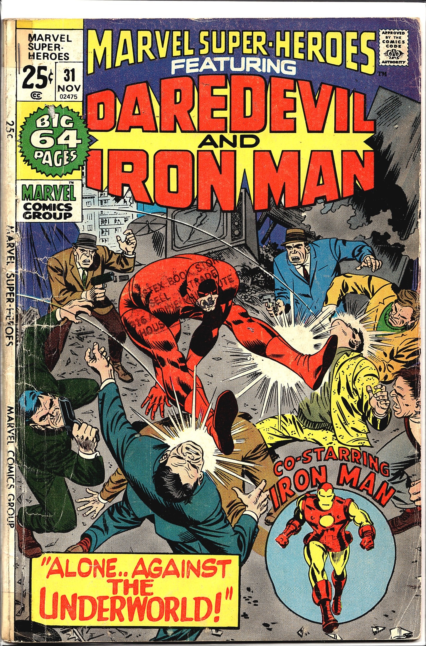 1971 Marvel Super-Heroes #31 Daredevil Iron Man (1 of 1)