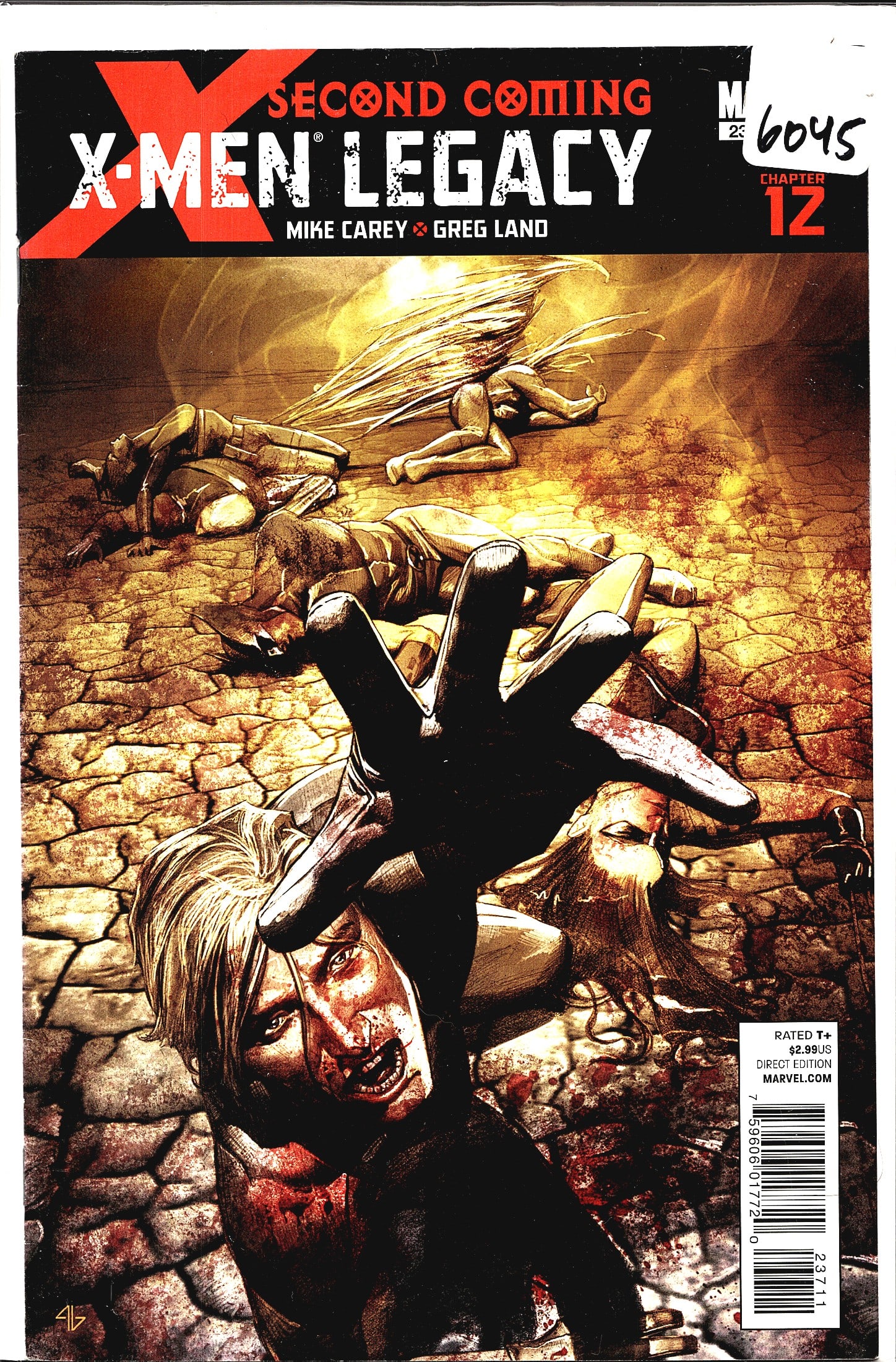 X-Men Legacy #237 Second Coming Chapter 12: This is X-Men Legacy #237, part of the 'Second Coming' crossover event, specifically Chapter 12. Written by Mike Carey with art by Greg Land, this Marvel Comics issue features a dramatic cover