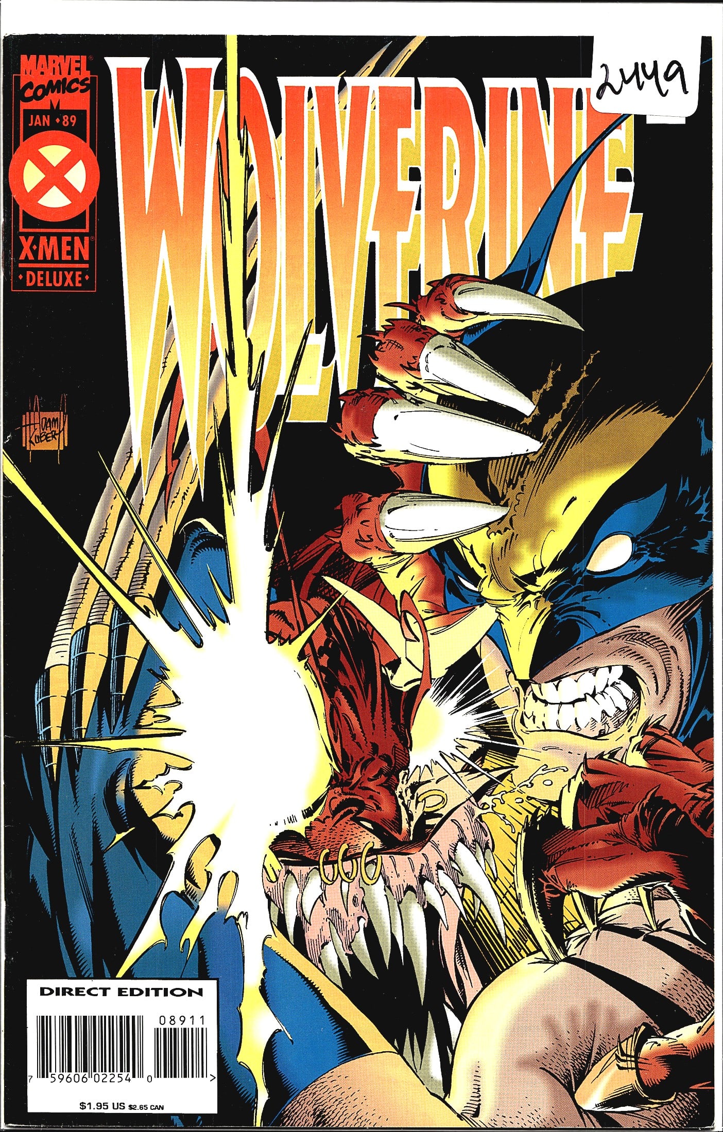 1994 Marvel Wolverine Vol. 2 #89 Comic Book