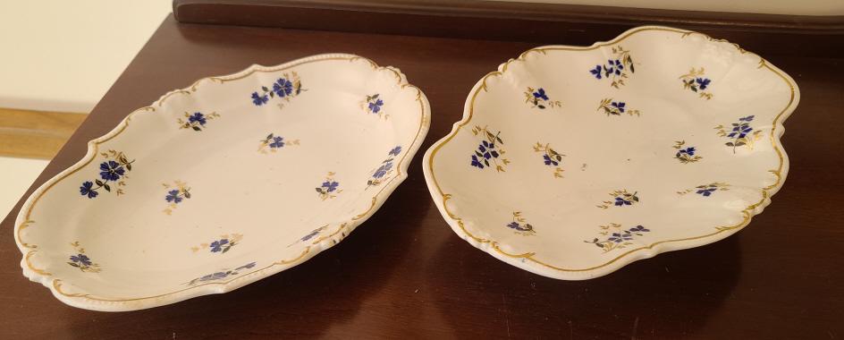 Early 19th C. Porcelain Serving Dishes (1 of 7)