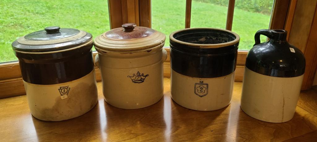 4pc. Antique Crock (1 of 8)