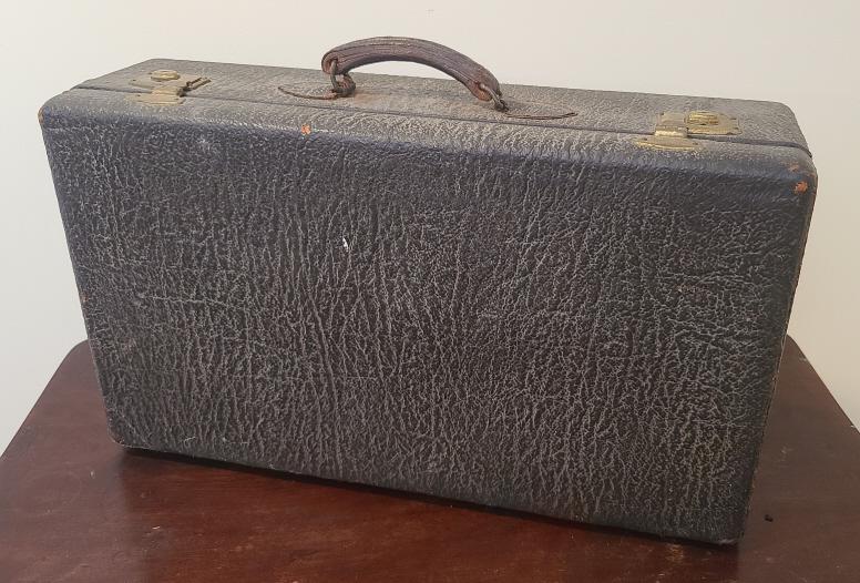 Antique Seal Leather Briefcase (1 of 9)