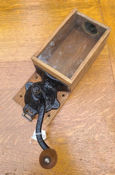 19th C. Arcade Xray Coffee Mill (1 of 8)