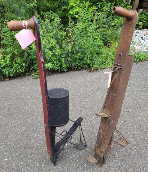 2pc. Antique Primitive Seeders (1 of 4)