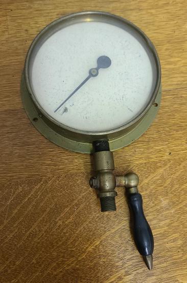 Antique Steam Pressure Gauge (1 of 5)