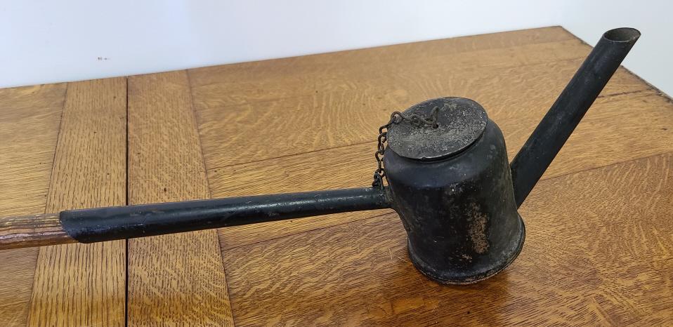 Antique Johnson Mfg. Co. Tinware Railroad Torch Lantern (1 of 7)