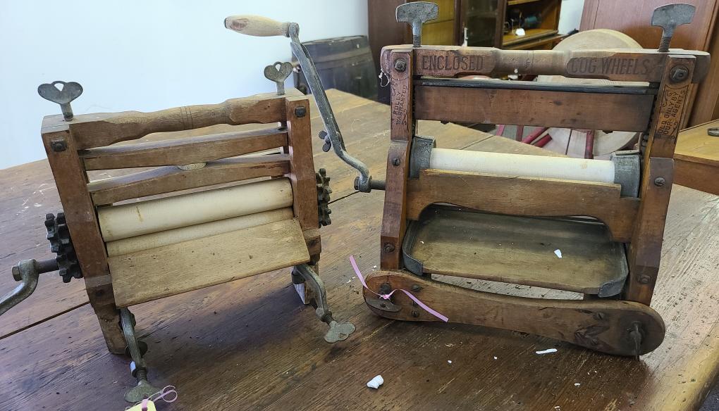 Pair of Antique Clothes Wringers (1 of 5)