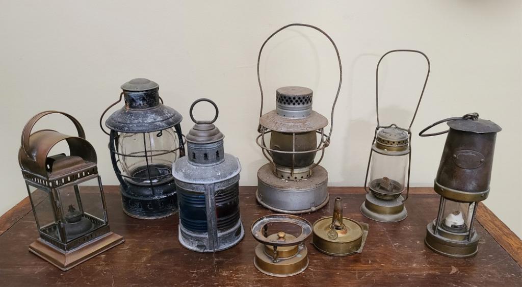 Grouping of Antique Lanterns (1 of 10)