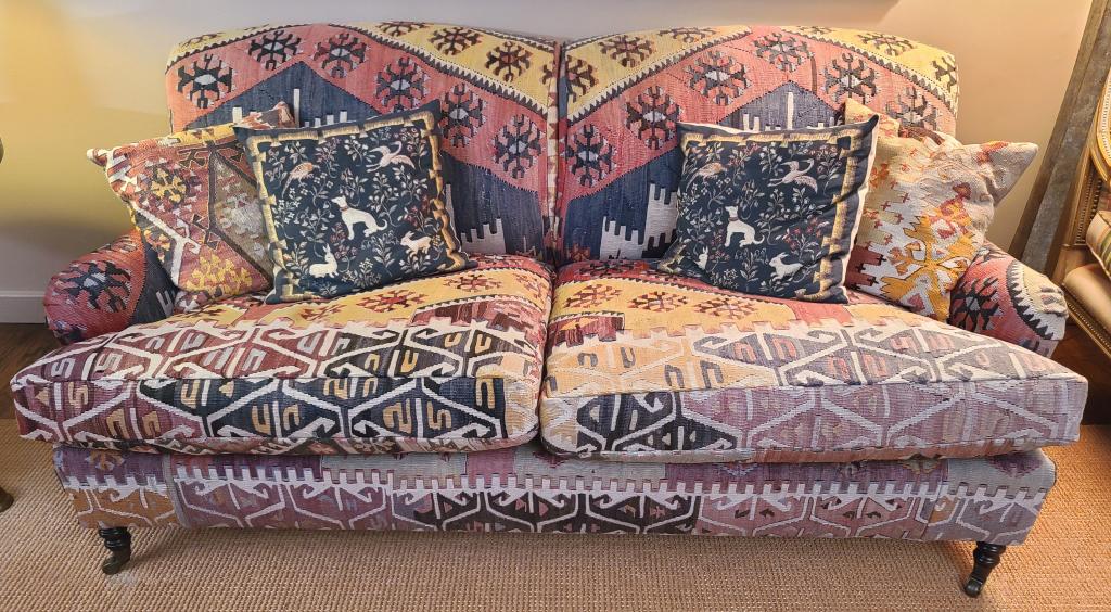 Kilim Upholstered Sofa by George Smith Furniture (1 of 10)