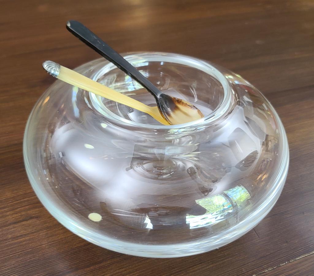 Mid-Century Crystal Caviair Bowl - By Baccarat (1 of 6)