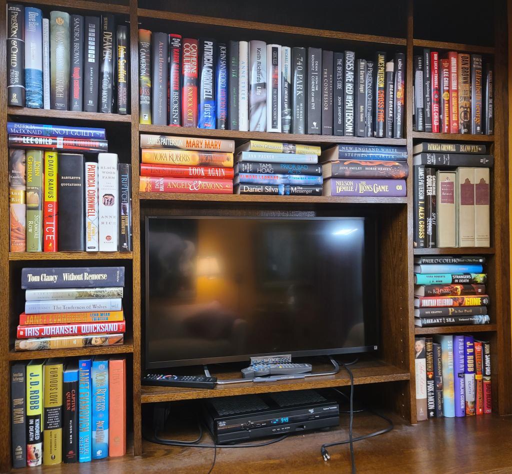 Bookcase Ful of Books! - Library Lot #6 (1 of 6)