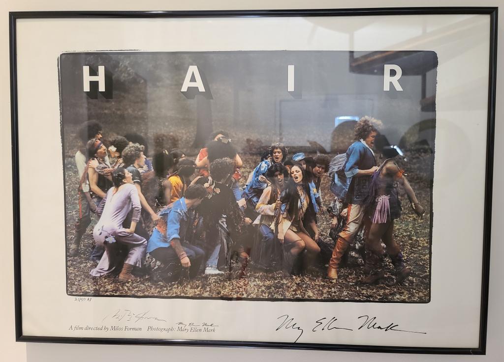 Limited Edition Signed Mary Ellen Mark AP: Description: This lot includes a signed Artist Proof print from "Hair". The print is a AP (artist proof) in a numbered edition of 200. The print is signed by both Mary Ellen Mark & Milos Forman. Condi