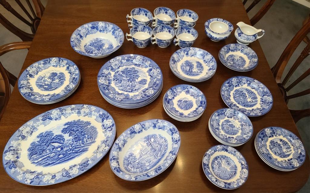 48pc Partial Set Of Woods Ware