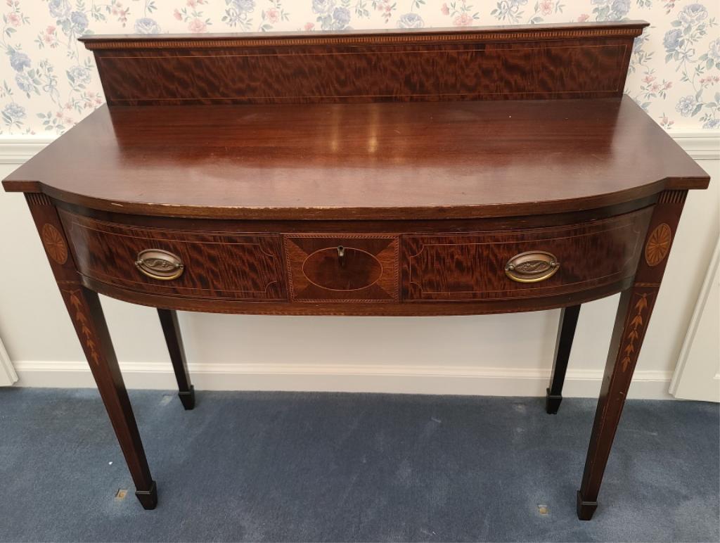 Inlaid Flame Mahogany Sideboard by Potthast (1 of 12)