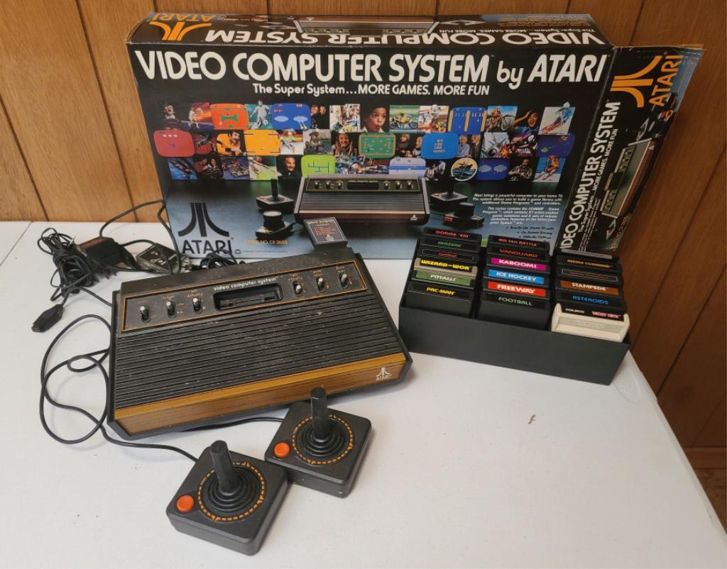 Atari CX-2600 Video Game System - In Box (1 of 5)