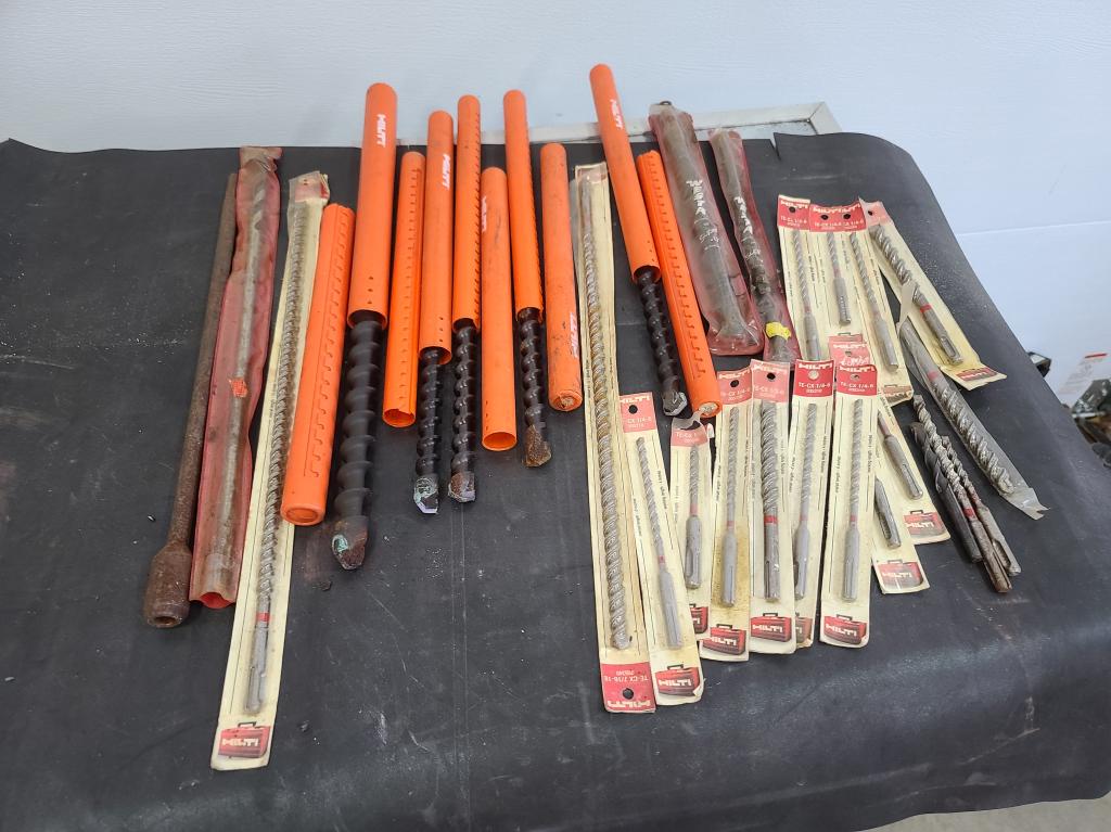 Grouping of Hilti Drill Bits New & Used (1 of 6)