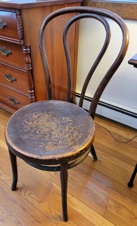 Kohn & Mundus Bentwood Side Chair (1 of 6)