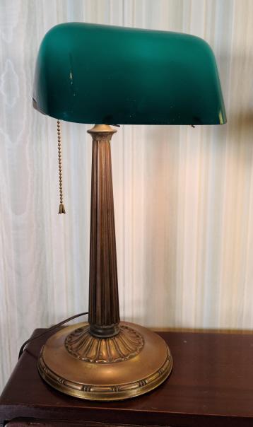 Antique Emeralite Desk Lamp - No. 8734 Type "K" (1 of 13)