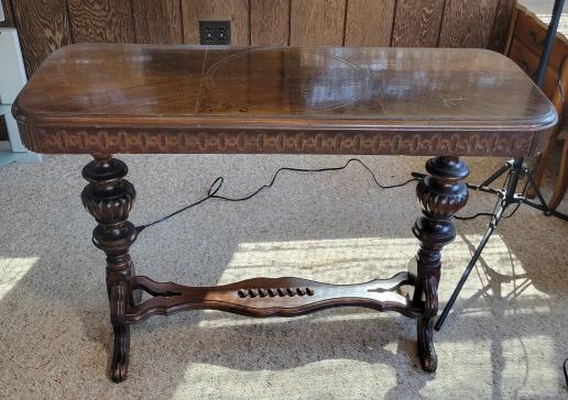 Antique Mahogany Hall Table (1 of 5)