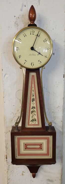 Miniature Seth Thomas Banjo Wall Clock (1 of 7)