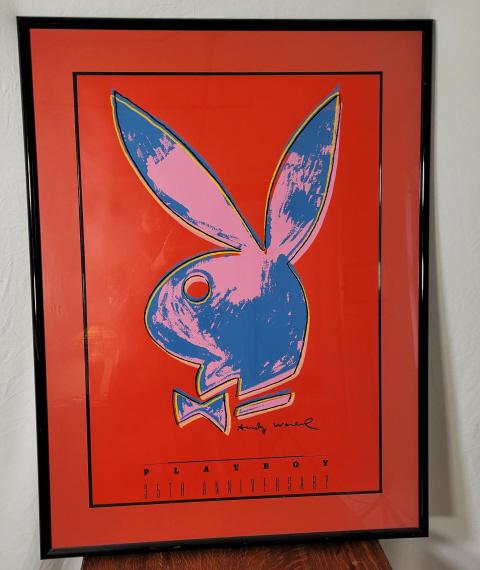 Andy Warhol Playboy 35th Anniversary Poster