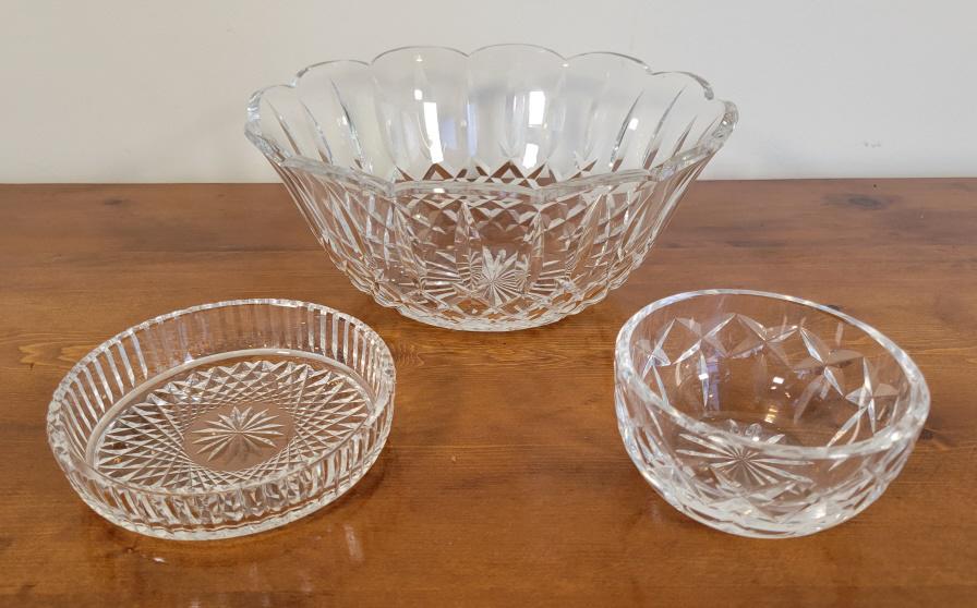 (3pc) Grouping of Waterford Crystal (1 of 5)