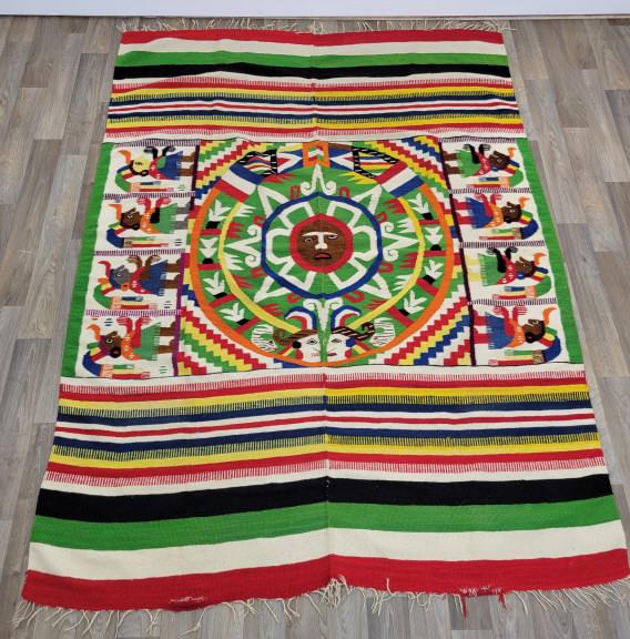 Vintage Hand Woven Blanket (1 of 10)