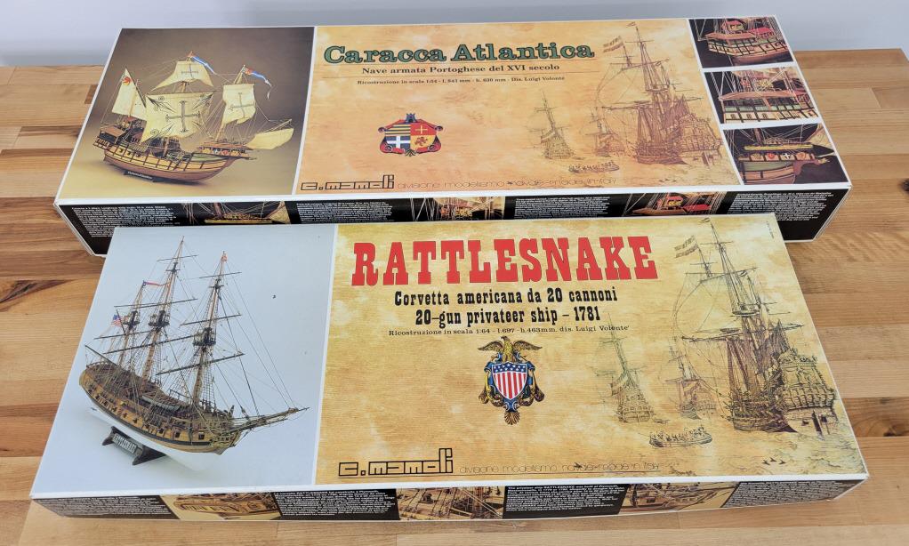 Lot #2 - Museum Grade Wood Model Ship Kits - New In Box (1 of 14)