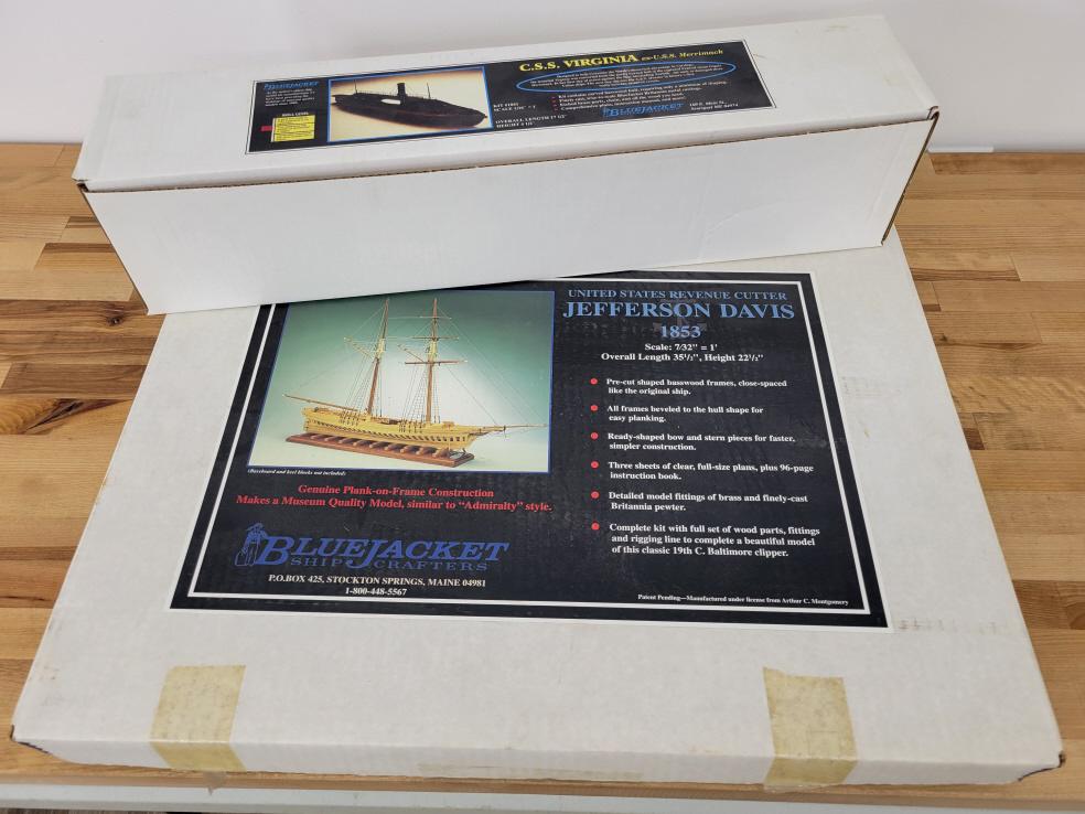Lot #5 - Museum Grade Wood Model Ship Kits - New In Box (1 of 9)