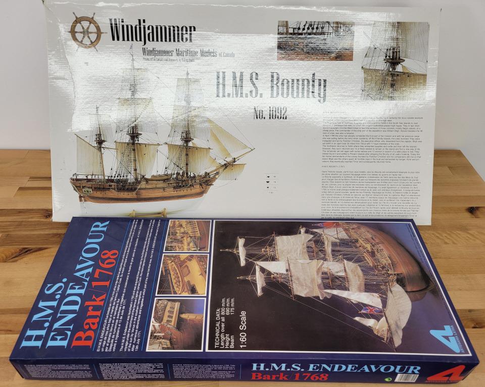 Lot #7 - Museum Grade Wood Model Ship Kits - New In Box (1 of 14)