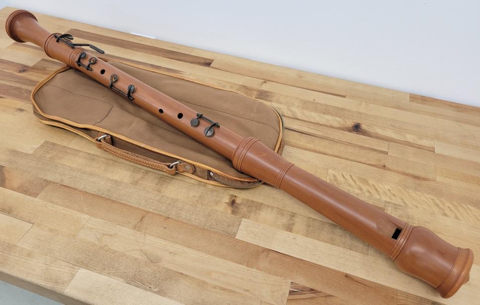 Professional Grade Roessler Alto Recorder in Pearwood (1 of 13)