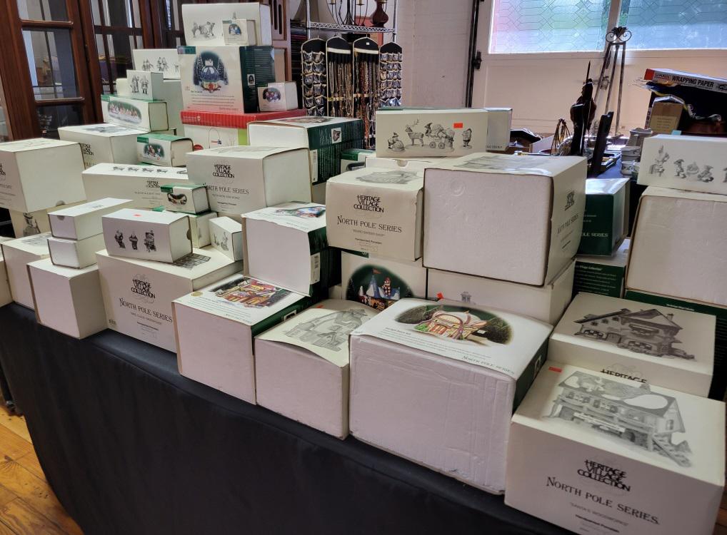 MASSIVE Collection of Dept 56 Christmas Village Houses (1 of 20)