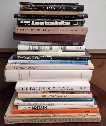 Estate Grouping of Table & Art Books (1 of 5)