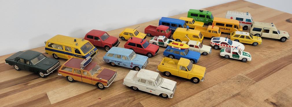 Unusual Lot of Siku W. Germany & USSR Toy Cars (1 of 12)