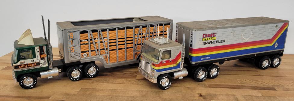 Pair of NYLINT Semi Trucks (1 of 6)