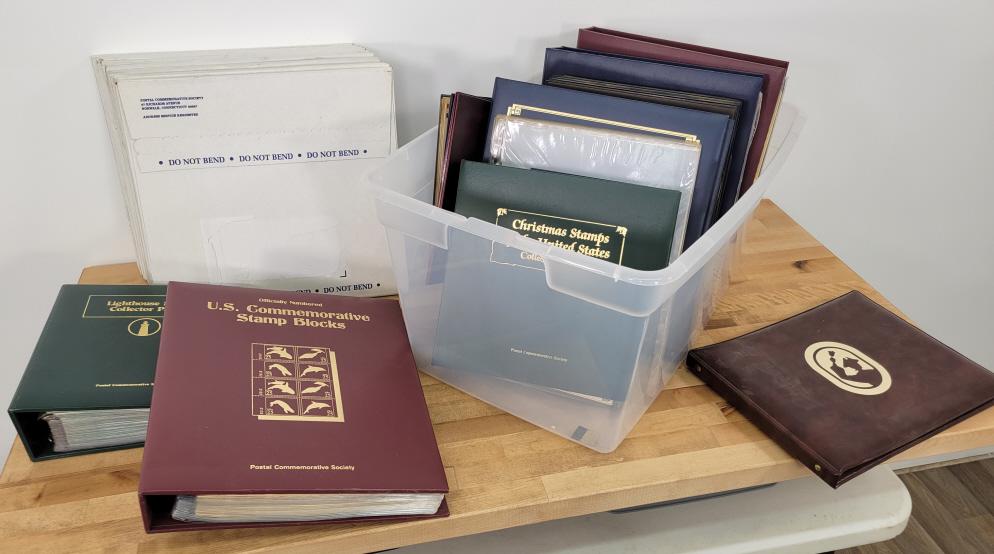 Large Estate Grouping of Commemorative Stamp Books (1 of 17)