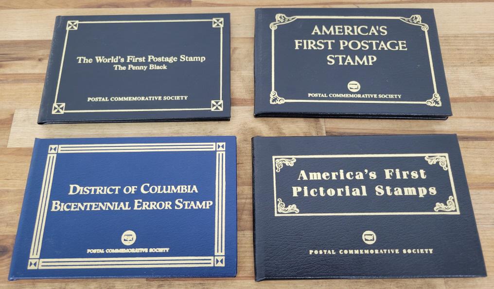 4pc. PCS Early Stamp Books (1 of 14)
