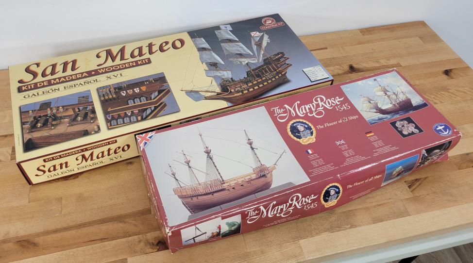 Museum Grade Wood Model Ship Kits - NIB (1 of 10)