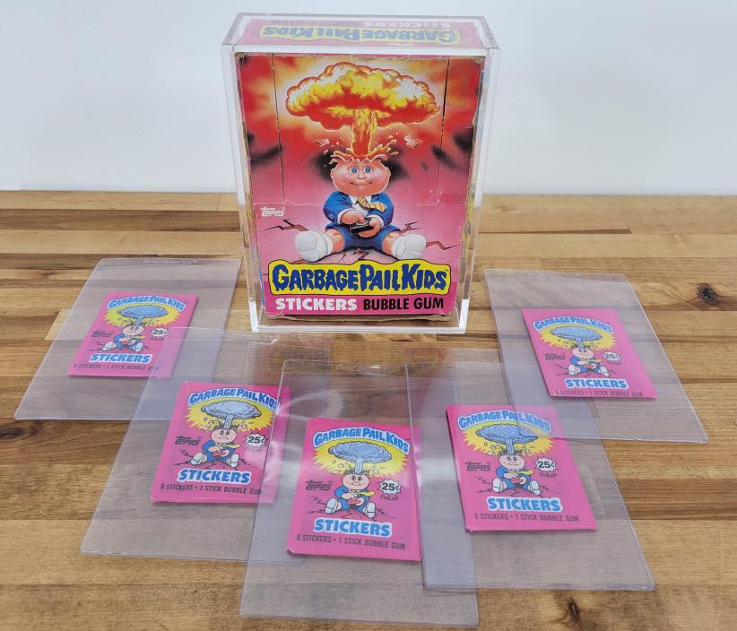 5pc. Garbage Pail Kids Sealed Packs Plus Box (1 of 11)