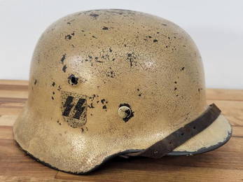 German M40 "SS" Helmet DAK / Southern Front Camo