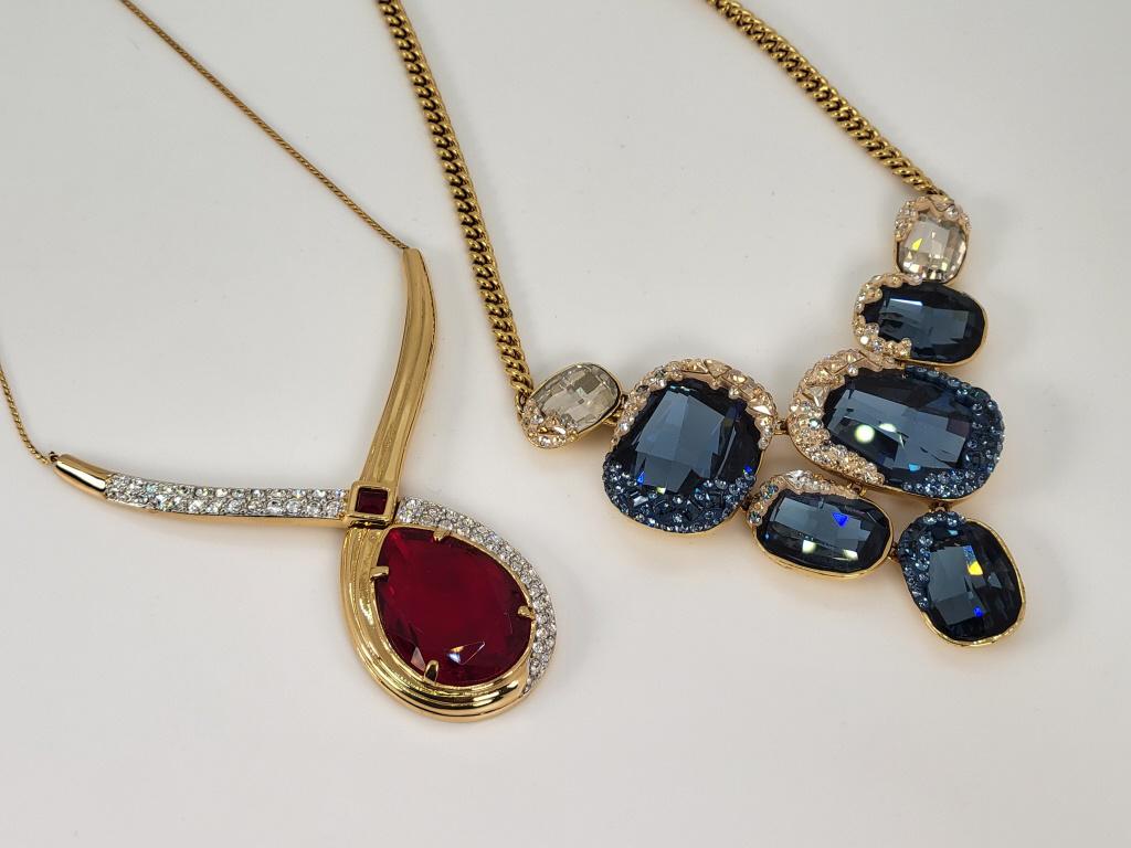 2pc. Swarovski Crystal Fashion Necklaces - Lot 1 (1 of 9)